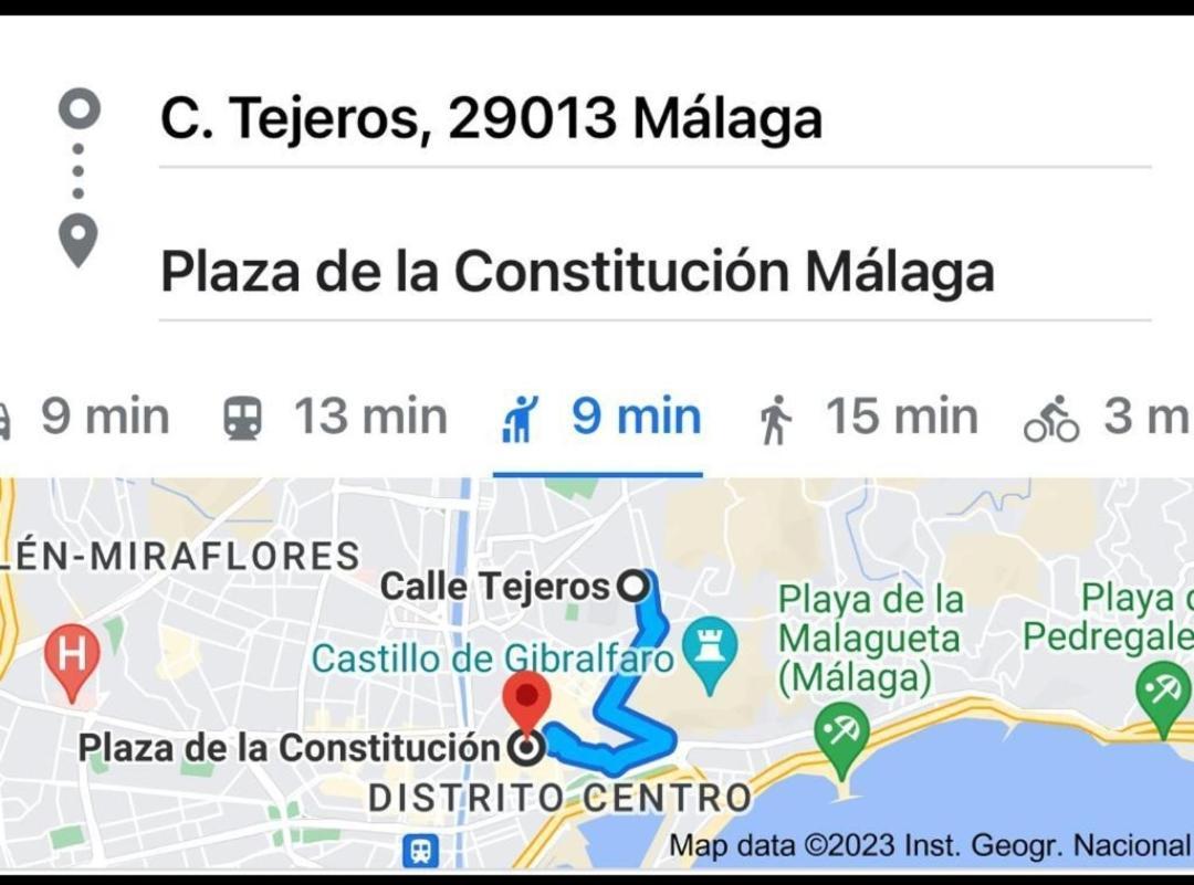 Gran Apartamento Con Parking Gratis Centro De Malaga Luaran gambar